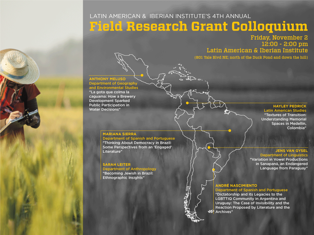 Annual Colloquium Highlights Graduate Student Field Research